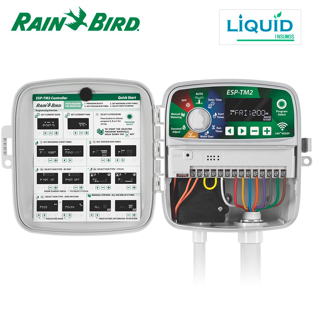Programador Rain Bird ESP-TM2 Exterior Conexiones